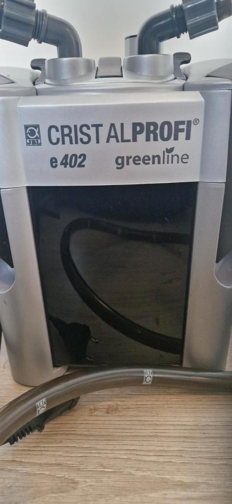 JBL e402 Cristalprofi Greenline filter, Dieren en Toebehoren, Vissen | Aquaria en Toebehoren, Gebruikt, Filter of Co2, Ophalen of Verzenden