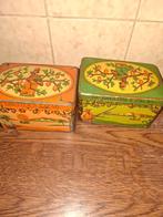 Retro blikken, Verzamelen, Blikken, Ophalen of Verzenden, Gebruikt, Overige