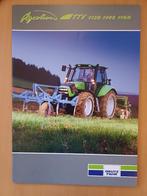 Folder Deutz Fahr Agrotron TTV 1130, 1145 en 1160 Nederlands, Ophalen of Verzenden, Gelezen, Tractor en Landbouw