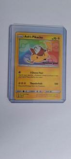 Ash pikachu ZELDZAAM film I chose you, Foil, Ophalen of Verzenden, Losse kaart, Zo goed als nieuw