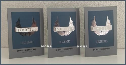 Invictus Legend parfum samples proefjes testers monsters, Sieraden, Tassen en Uiterlijk, Uiterlijk | Parfum, Nieuw, Verzenden