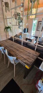 Indiase Markttafel, Huis en Inrichting, Tafels | Sidetables, Ophalen, 50 tot 75 cm, Rechthoekig