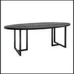 Ovale eettafel, Ophalen of Verzenden, Zo goed als nieuw, Ovaal, 200 cm of meer