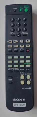 SONY RM-PP402 AV SYSTEM afstandsbediening (Origineel), Ophalen of Verzenden, Gebruikt, Origineel, Dvd