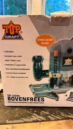 Top craft bovenfrees inclusief freesjes. Bijna gratis, Doe-het-zelf en Verbouw, Gereedschap | Freesmachines, Topkraft, Ophalen of Verzenden