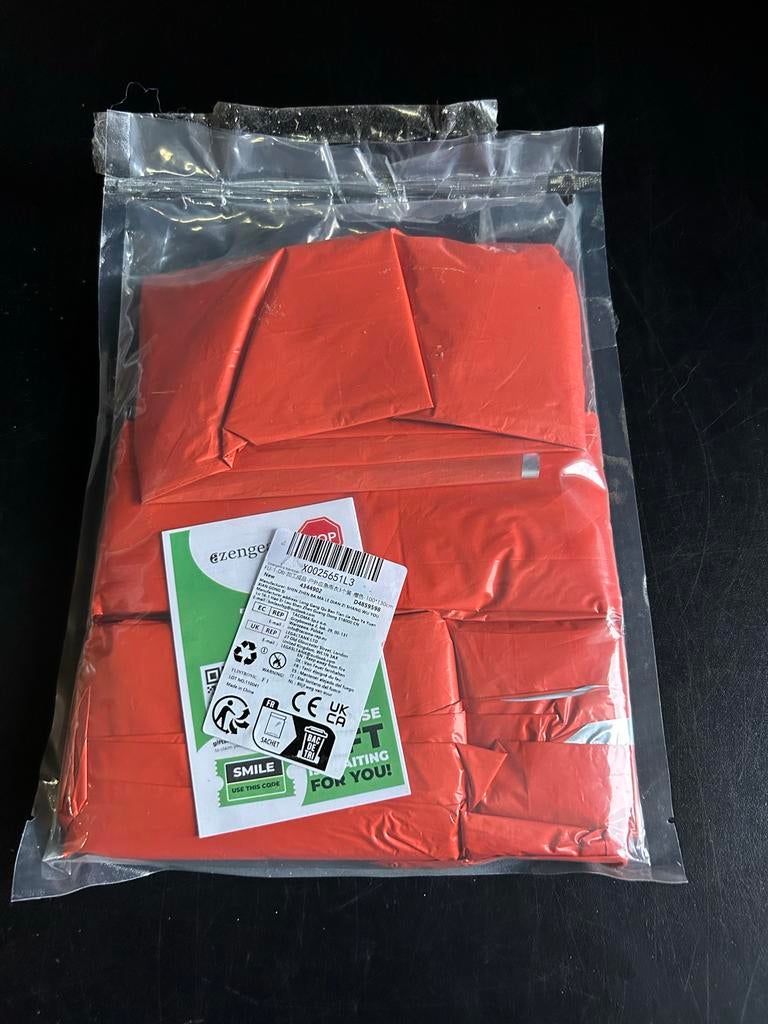Flintronic Poncho Nieuw - Nood Regenjas, ., Nieuw, Ophalen of Verzenden, .