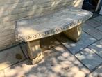 Betonnen tuinbank. Zwaar!, Tuin en Terras, Ophalen, Gebruikt, Overige materialen