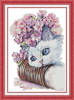 # Compleet nieuw borduurpakket; Cat #, Ophalen of Verzenden, Nieuw, Handborduren, Borduurpakket