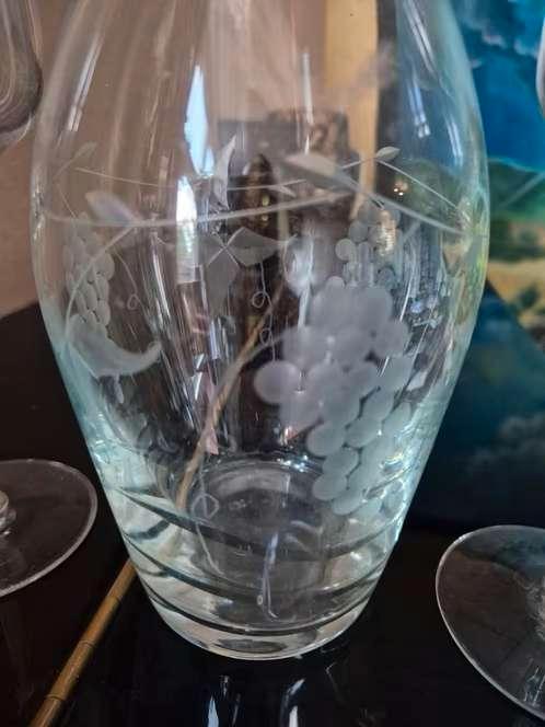 Chef & Sommelier Wijnkaraf met 2 Glazen, Huis en Inrichting, Keuken | Tupperware, Zo goed als nieuw, Overige typen, Ophalen of Verzenden