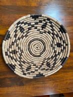 Rotan boho stijl wanddecoratie of mand / schaal, Huis en Inrichting, Ophalen of Verzenden, Zo goed als nieuw