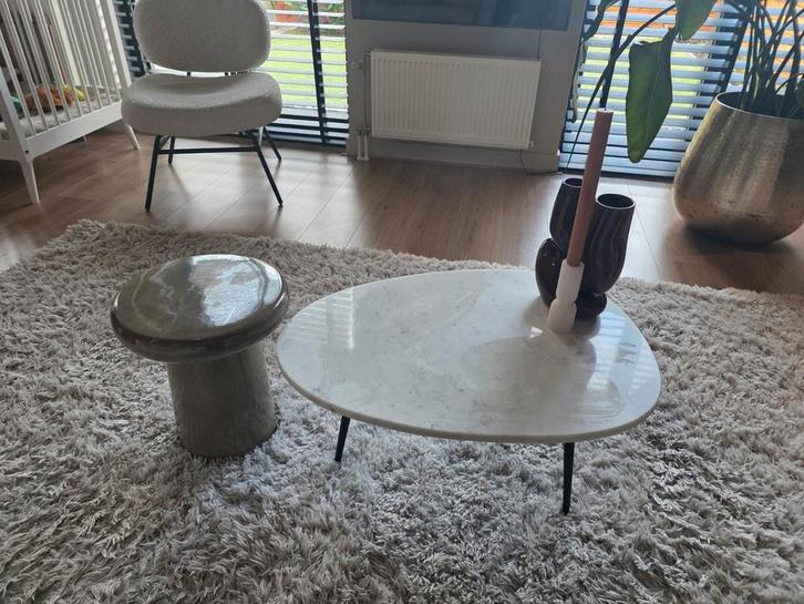 Combinatie salontafel, Huis en Inrichting, Tafels | Salontafels, Zo goed als nieuw, Minder dan 50 cm, 50 tot 100 cm, 50 tot 100 cm