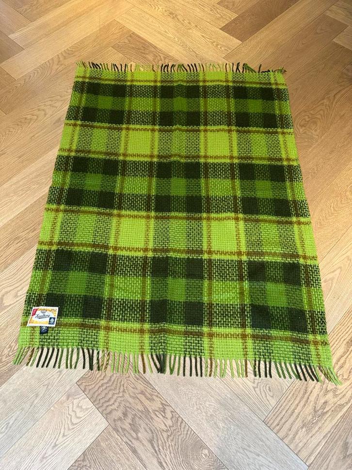 Vintage Wollen Dekens - diverse afmetingen en uitvoeringen, Huis en Inrichting, Woonaccessoires | Plaids en Woondekens, Gebruikt