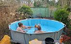 Zwembad ø360cm, 1 keer gebruikt, Tuin en Terras, Zwembaden, Ophalen, Minder dan 80 cm, Rond, 300 cm of meer