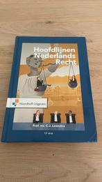 C.J. Loonstra - Hoofdlijnen Nederlands recht, Verzenden, Zo goed als nieuw, C.J. Loonstra