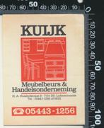 Sticker: Kuijk Meubelbeurs - Lichtenvoorde, Verzamelen, Ophalen of Verzenden, Zo goed als nieuw, Bedrijf of Vereniging