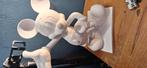 Mickey Mouse beeld met doos disney (38925), Verzamelen, Disney, Beeldje of Figuurtje, ., Ophalen of Verzenden