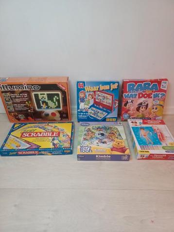 6 LEUKE SPELLEN ALLE 6 SAMEN VOOR 5EURO beschikbaar voor biedingen
