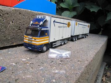 Tekno Scania Streamline 143H LZV ASG transport logistics. beschikbaar voor biedingen