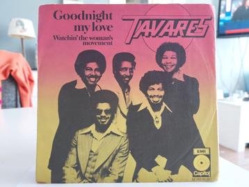 7" Single Tavares - Goodnight My Love / Watchin' The Woman's beschikbaar voor biedingen