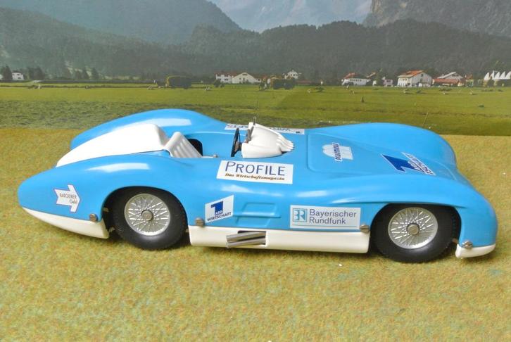 Märklin 1947 Clockwork Mercedes Rundfunk FLUNDER Le, Hobby en Vrije tijd, Modelauto's | 1:18, Zo goed als nieuw, Auto, Overige merken