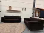2 Nieuw Pode Edit 3 & 2,5 Zits Bank Bruin stof Design, Huis en Inrichting, Banken | Bankstellen, 75 tot 100 cm, Ophalen of Verzenden