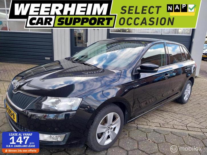 Skoda Rapid 1.2 TSI Greentech JOY Navi|Trekhaak|PDC v+a|stoe, Auto's, Skoda, Bedrijf, Te koop, Rapid, ABS, Airbags, Airconditioning
