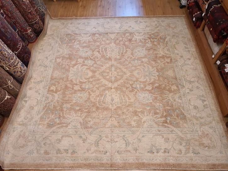 Handgeknoopt oosters tapijt ziegler 267x275, Huis en Inrichting, Stoffering | Tapijten en Kleden, Nieuw, 200 cm of meer, 200 cm of meer