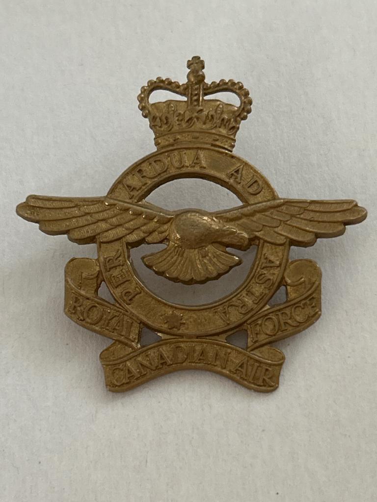 Origineel Royal Canadian Air Force petembleem RCAF, Verzamelen, Verzenden, Luchtmacht, Overige gebieden, Embleem of Badge