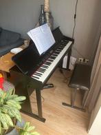 Digitale Piano Keyboard - Zwart, Muziek en Instrumenten, Piano's, Ophalen, Zwart, Digitaal, Zo goed als nieuw