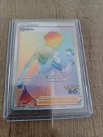 Candela Trainer 083/078 rainbow rare pokemon GO mint, Ophalen of Verzenden, Zo goed als nieuw