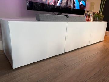IKEA Besta TV meubel 180cm - Mat Wit - afbeelding 1