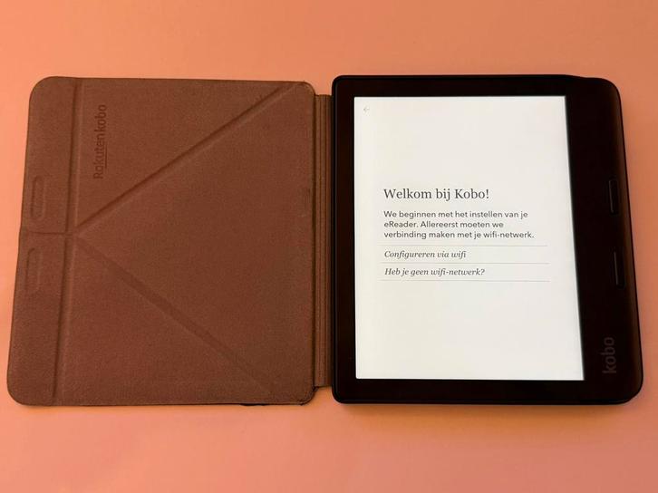 Kobo Libra 2 | Met Kobo sleepcover | In zeer goede staat, Computers en Software, E-readers, Zo goed als nieuw, 7 inch, 16 GB of meer