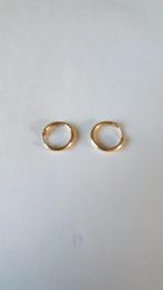 Oude gouden creolen, 14 krt, Sieraden, Tassen en Uiterlijk, Antieke sieraden, Verzenden, Goud, Oorbellen