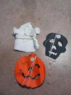 3 Halloween slingers - papier, Ophalen of Verzenden, Gebruikt, Versiering, Halloween of Griezel