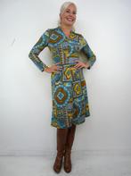 *Abfab Vintage 70's Jurk 38*, Maat 38/40 (M), Blauw, Ophalen of Verzenden, Zo goed als nieuw
