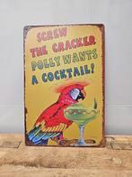 LEUK METALEN WANDBORD, Huis en Inrichting, Woonaccessoires | Wanddecoraties, Ophalen of Verzenden, Gebruikt