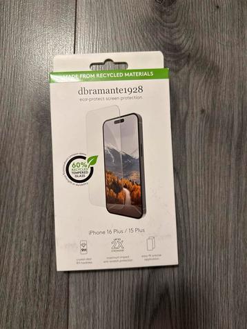 iPhone 16 Plus/15 Plus Screenprotector - Nieuw beschikbaar voor biedingen