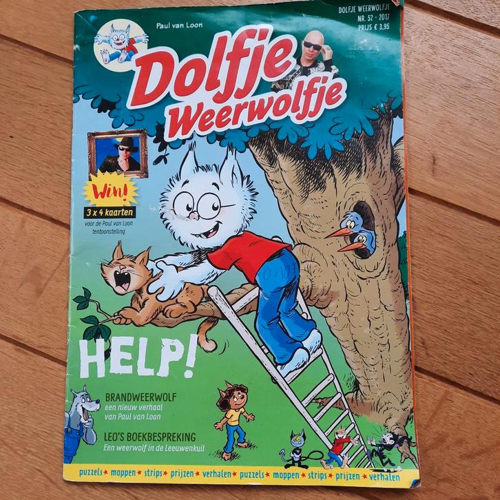 Dolfje Weerwolfje - tijdschrift Nr 52 - 201, Boeken, Stripboeken, Zo goed als nieuw, Eén stripboek, Ophalen of Verzenden