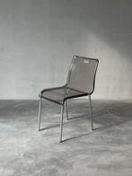 Vintage design transparante stoel, Huis en Inrichting, Ophalen, Zo goed als nieuw, Zwart, Eén
