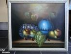 Schilderij stilleven fruit, olieverf op linnen, Ophalen