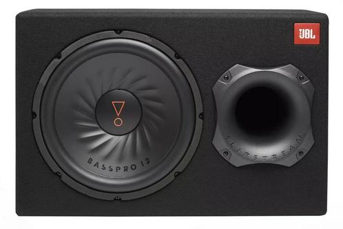 JBL Basspro 12 Actieve Subwoofer + Kabelset, Auto diversen, Autospeakers, Zo goed als nieuw, Ophalen of Verzenden