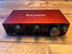 Focusrite Scarlett 2i2 Audio Interface, Ophalen of Verzenden, Zo goed als nieuw, Minder dan 5 kanalen, Microfooningang
