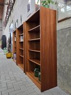 3x Mid Century Design Boekenkast Teak | Vintage Boeken Kast, Huis en Inrichting, Kasten | Boekenkasten, 100 tot 150 cm, Vintage Retro Mid Century Design Jaren 60 70