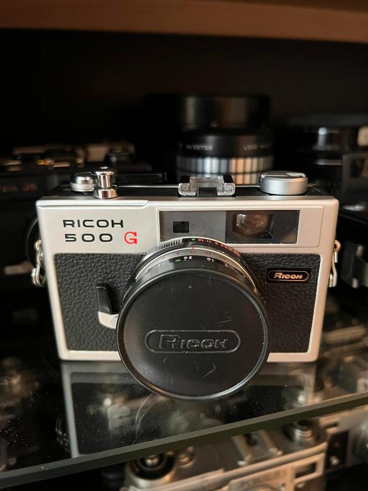 Ricoh 500G, Audio, Tv en Foto, Fotocamera's Analoog, Gebruikt, Compact, Overige Merken, Verzenden