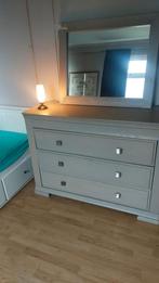 Commode met spiegel - Zo goed als nieuw, Ophalen, 50 tot 100 cm, Zo goed als nieuw, 3 of 4 laden
