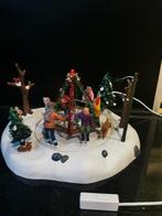 Lemax Holiday Marry Go Round tafereel retired, Ophalen of Verzenden, Gebruikt