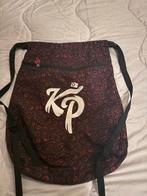 Enzo Knol GYMBAG SMILEY ZWART ROOD, Sieraden, Tassen en Uiterlijk, Ophalen of Verzenden, Zo goed als nieuw, Rood, Rugtas