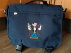 Nieuw Schoudertas Popey D. blauw met riem ook voor laptop, Ophalen of Verzenden, Nieuw, Blauw