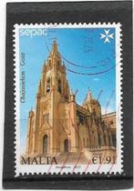 Malta 2025 Arcitectuur - Ghajnsielem Gozo SEPAC €1,91, Verzenden, Malta, Gestempeld