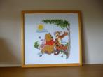 Geborduurd schilderij Winnie de Poeh, Ophalen of Verzenden, Nieuw, Handborduren, Borduurpakket